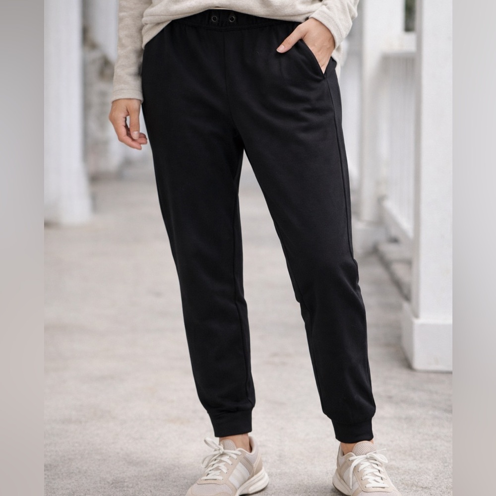 Apana‎ Black Man’s Track Joggers size L very good quality fabric